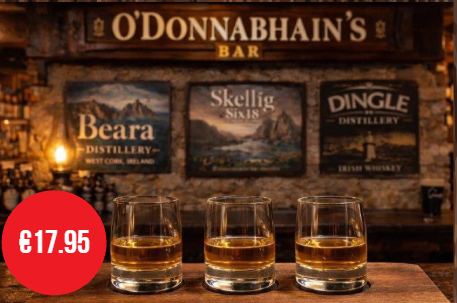 Wild Atlantic whiskey tray